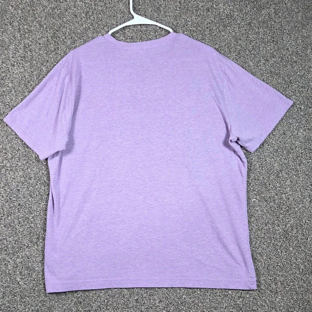Banana Republic T-Shirt Mens XL Purple Eco Premium Wash‎ Cotton Blend Casual